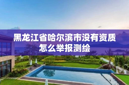 黑龙江省哈尔滨市没有资质怎么举报测绘