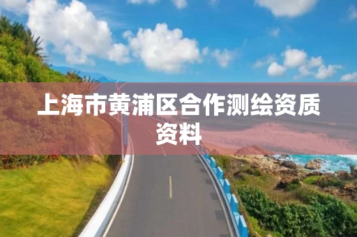 上海市黄浦区合作测绘资质资料