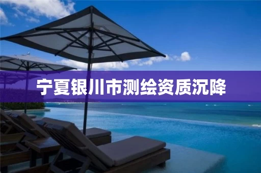 宁夏银川市测绘资质沉降