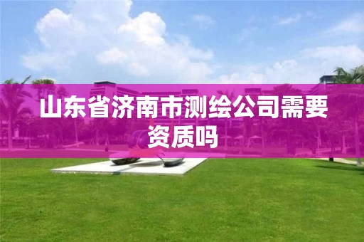 山东省济南市测绘公司需要资质吗