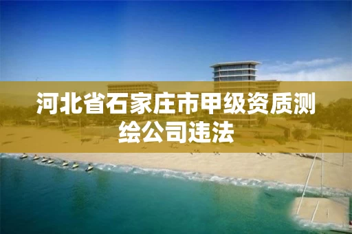 河北省石家庄市甲级资质测绘公司违法