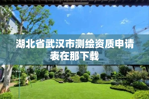 湖北省武汉市测绘资质申请表在那下载