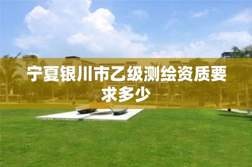 宁夏银川市乙级测绘资质要求多少