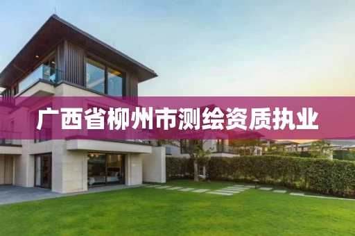 广西省柳州市测绘资质执业