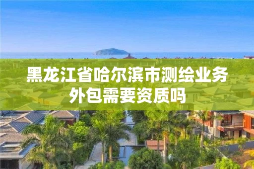黑龙江省哈尔滨市测绘业务外包需要资质吗