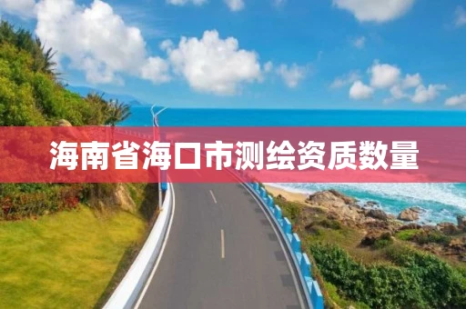 海南省海口市测绘资质数量