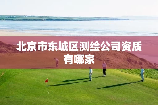 北京市东城区测绘公司资质有哪家
