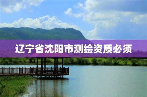 辽宁省沈阳市测绘资质必须