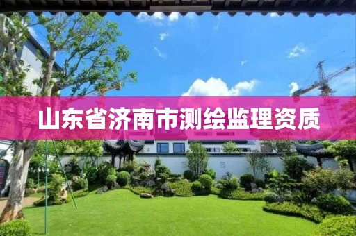 山东省济南市测绘监理资质