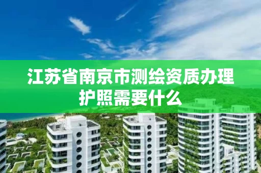 江苏省南京市测绘资质办理护照需要什么