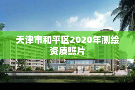 天津市和平区2020年测绘资质照片