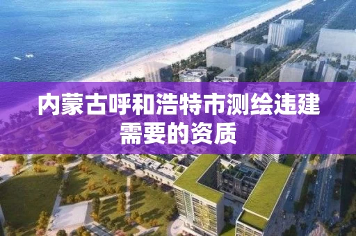 内蒙古呼和浩特市测绘违建需要的资质