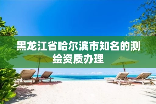 黑龙江省哈尔滨市知名的测绘资质办理