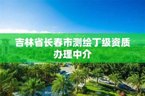 吉林省长春市测绘丁级资质办理中介