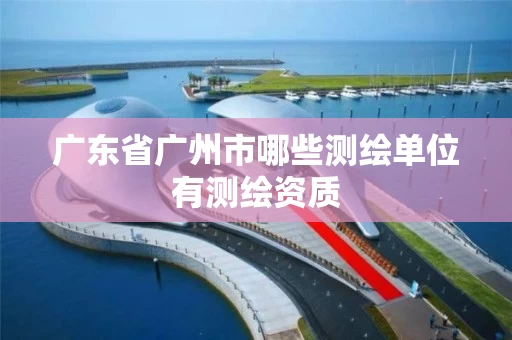 广东省广州市哪些测绘单位有测绘资质