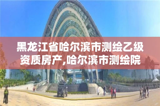 黑龙江省哈尔滨市测绘乙级资质房产,哈尔滨市测绘院