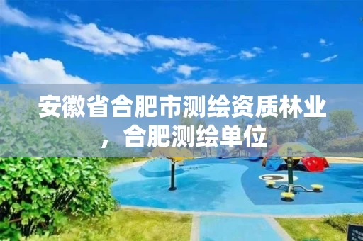 安徽省合肥市测绘资质林业，合肥测绘单位