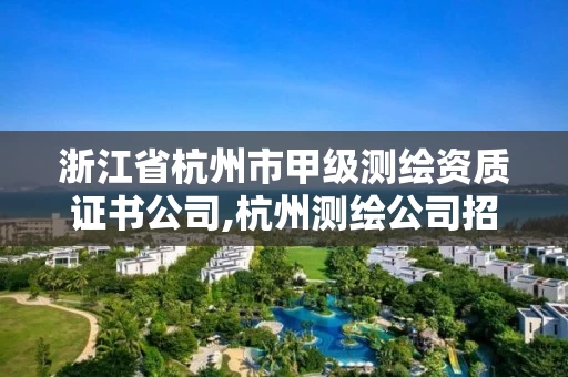 浙江省杭州市甲级测绘资质证书公司,杭州测绘公司招聘信息。