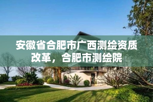 安徽省合肥市广西测绘资质改革，合肥市测绘院