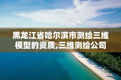 黑龙江省哈尔滨市测绘三维模型的资质,三维测绘公司。