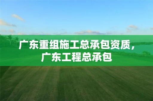 广东重组施工总承包资质,广东工程总承包 广东重组施工总承包资质,广东工程总承包