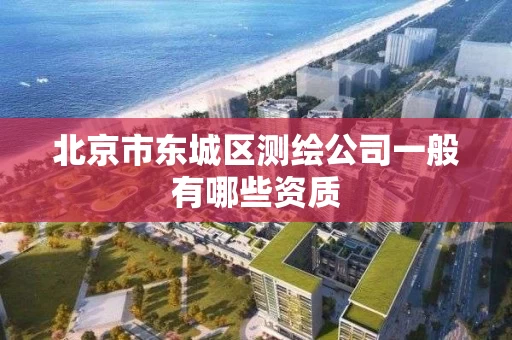 北京市东城区测绘公司一般有哪些资质