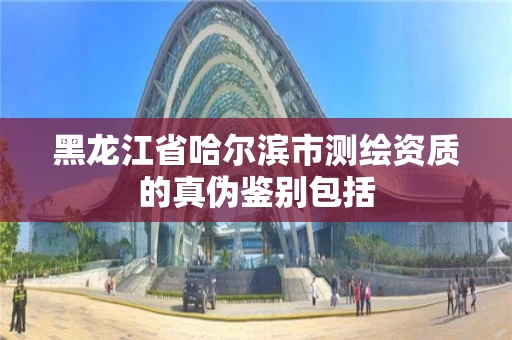 黑龙江省哈尔滨市测绘资质的真伪鉴别包括
