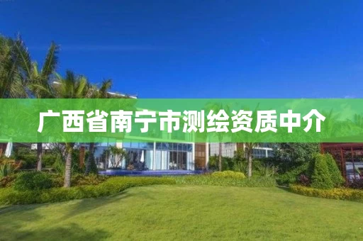 广西省南宁市测绘资质中介