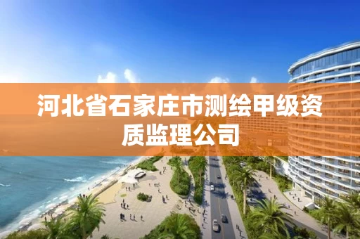 河北省石家庄市测绘甲级资质监理公司