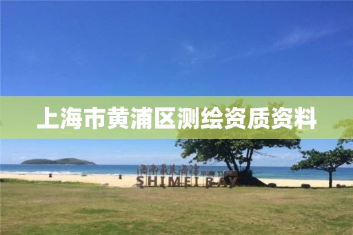 上海市黄浦区测绘资质资料