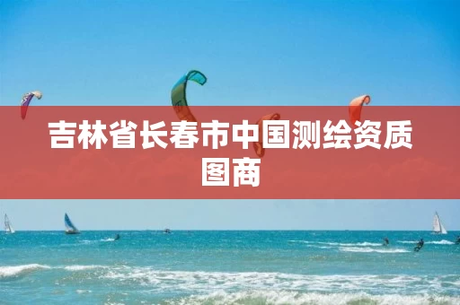 吉林省长春市中国测绘资质图商