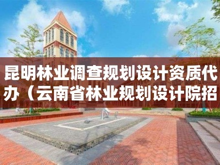 昆明林业调查规划设计资质代办（云南省林业规划设计院招聘）