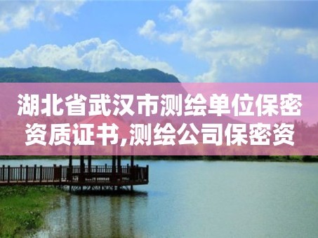 湖北省武汉市测绘单位保密资质证书,测绘公司保密资质。