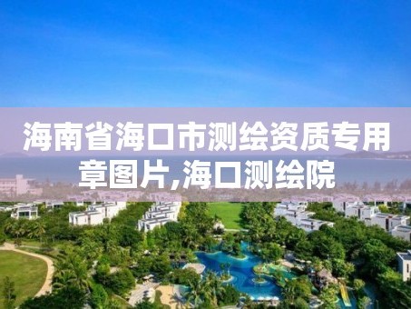 海南省海口市测绘资质专用章图片,海口测绘院