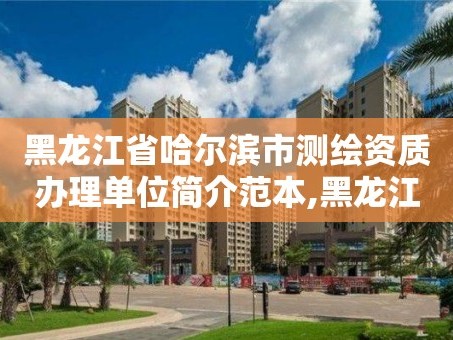 黑龙江省哈尔滨市测绘资质办理单位简介范本,黑龙江省哈尔滨市测绘局