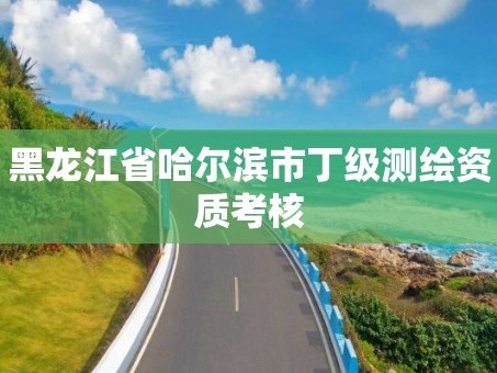 黑龙江省哈尔滨市丁级测绘资质考核