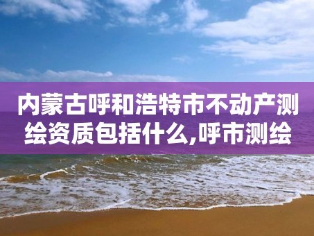 内蒙古呼和浩特市不动产测绘资质包括什么,呼市测绘单位。