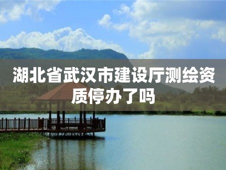 湖北省武汉市建设厅测绘资质停办了吗