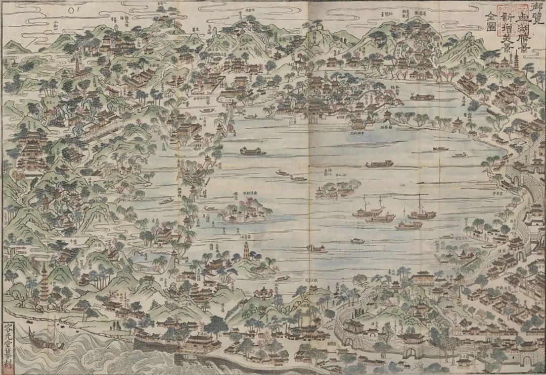 游走在制图学与山水画之间的中国传统地图