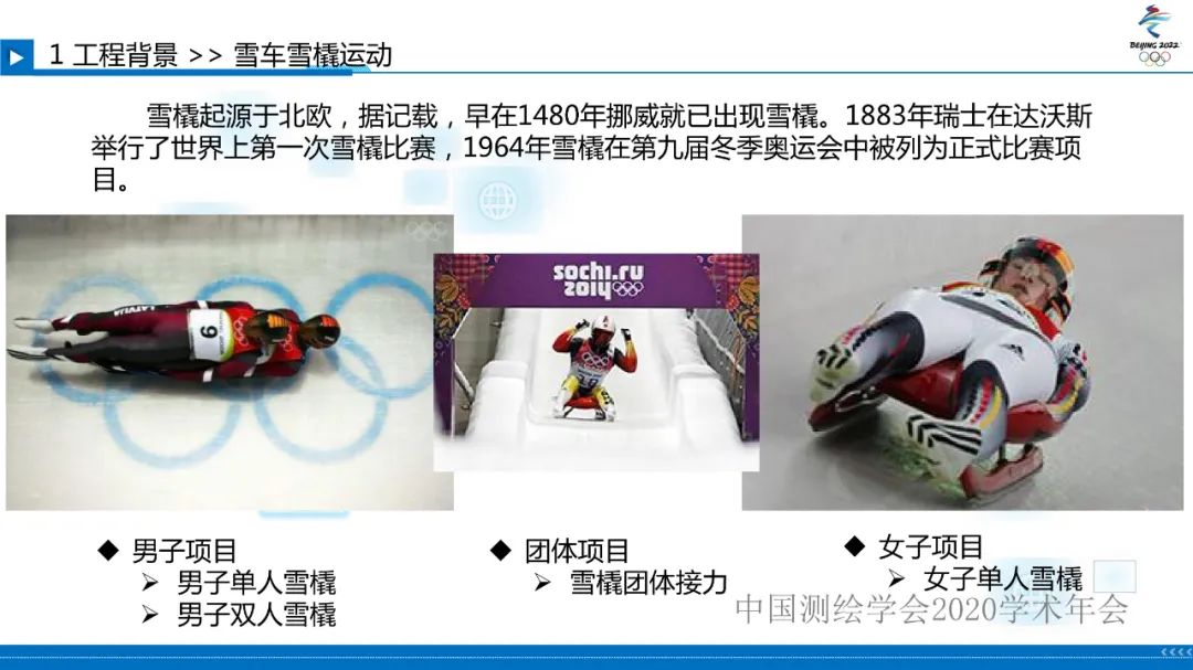 北京冬奥会国家雪车雪橇中心赛道检测