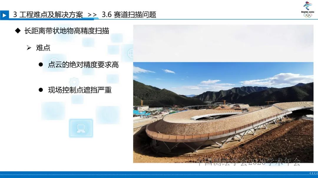 北京冬奥会国家雪车雪橇中心赛道检测