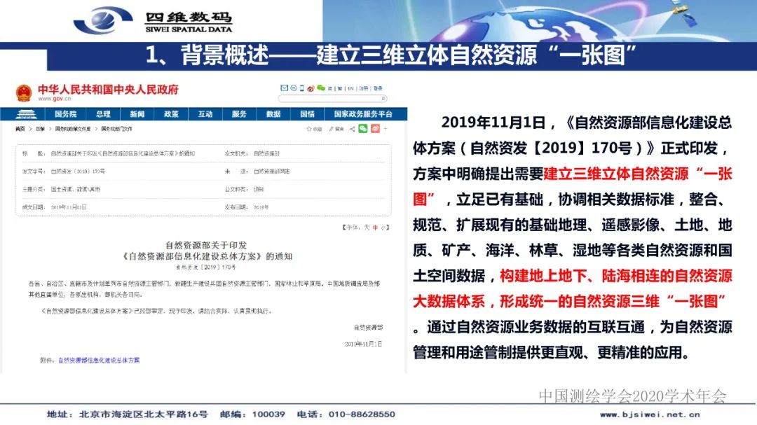 新型基础测绘产品模式下的三维自然资源“一张图”建设 新型基础测绘产品模式下的三维自然资源“一张图”建设