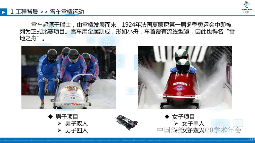 北京冬奥会国家雪车雪橇中心赛道检测