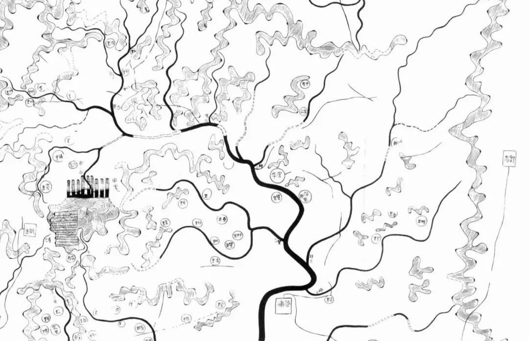 游走在制图学与山水画之间的中国传统地图