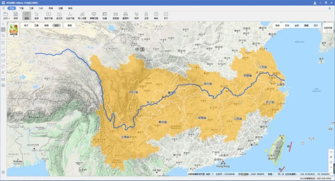 卫星告诉你,长江经济带是个什么“带” 卫星告诉你,长江经济带是个什么“带”