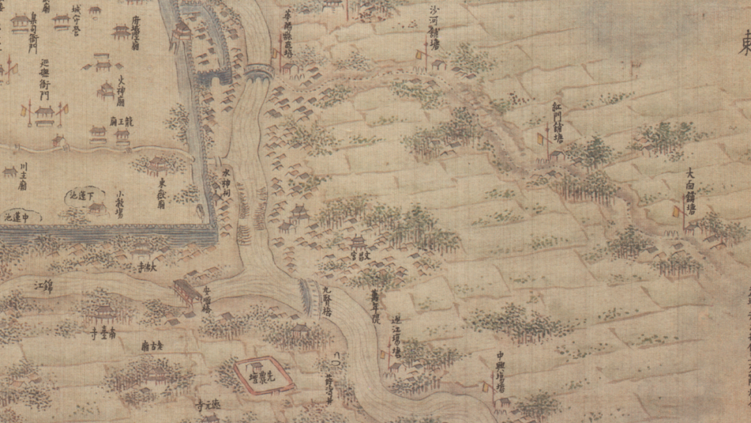 地图上的成都千年城建史 地图上的成都千年城建史