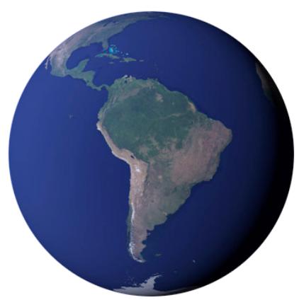 Blue Marble(NASA)-地球的卫星图像