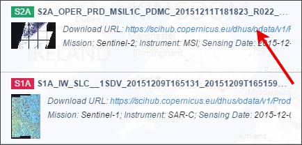 如何下载免费的哨兵卫星数据