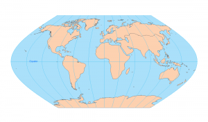 50种地图投影类型：视觉参考指南[大列表]