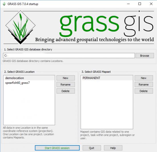 GRASS GIS–地理资源分析支持系统